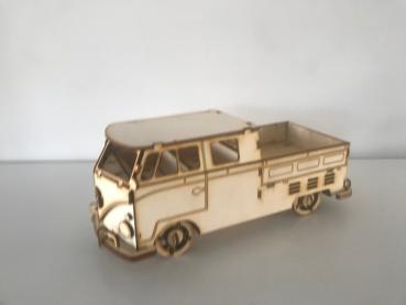 VW T1 DOKA - 3D Lasercut Modell